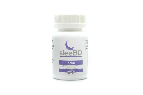 SLEEBD CBD Sleep Capsules (Melatonin/CBD) calm