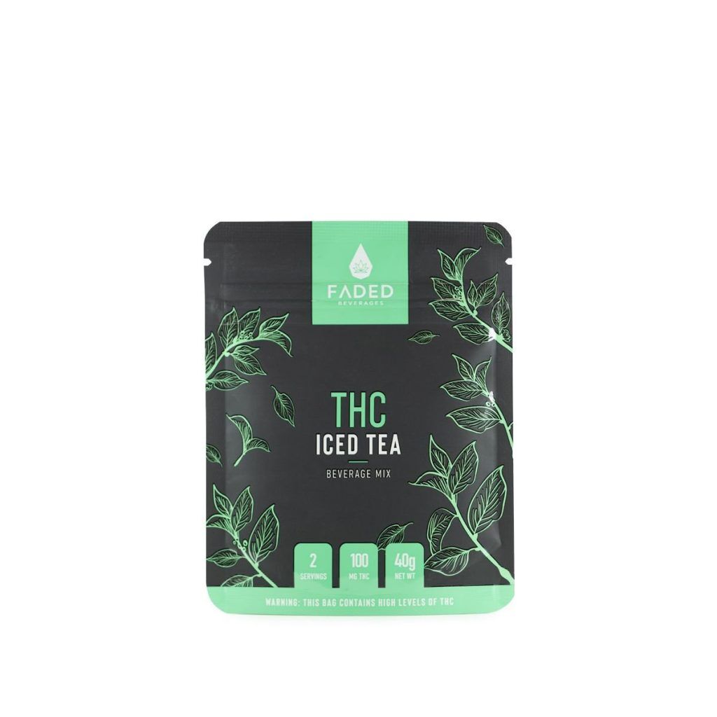 Faded Cannabis Co. THC Iced Tea (100mg)