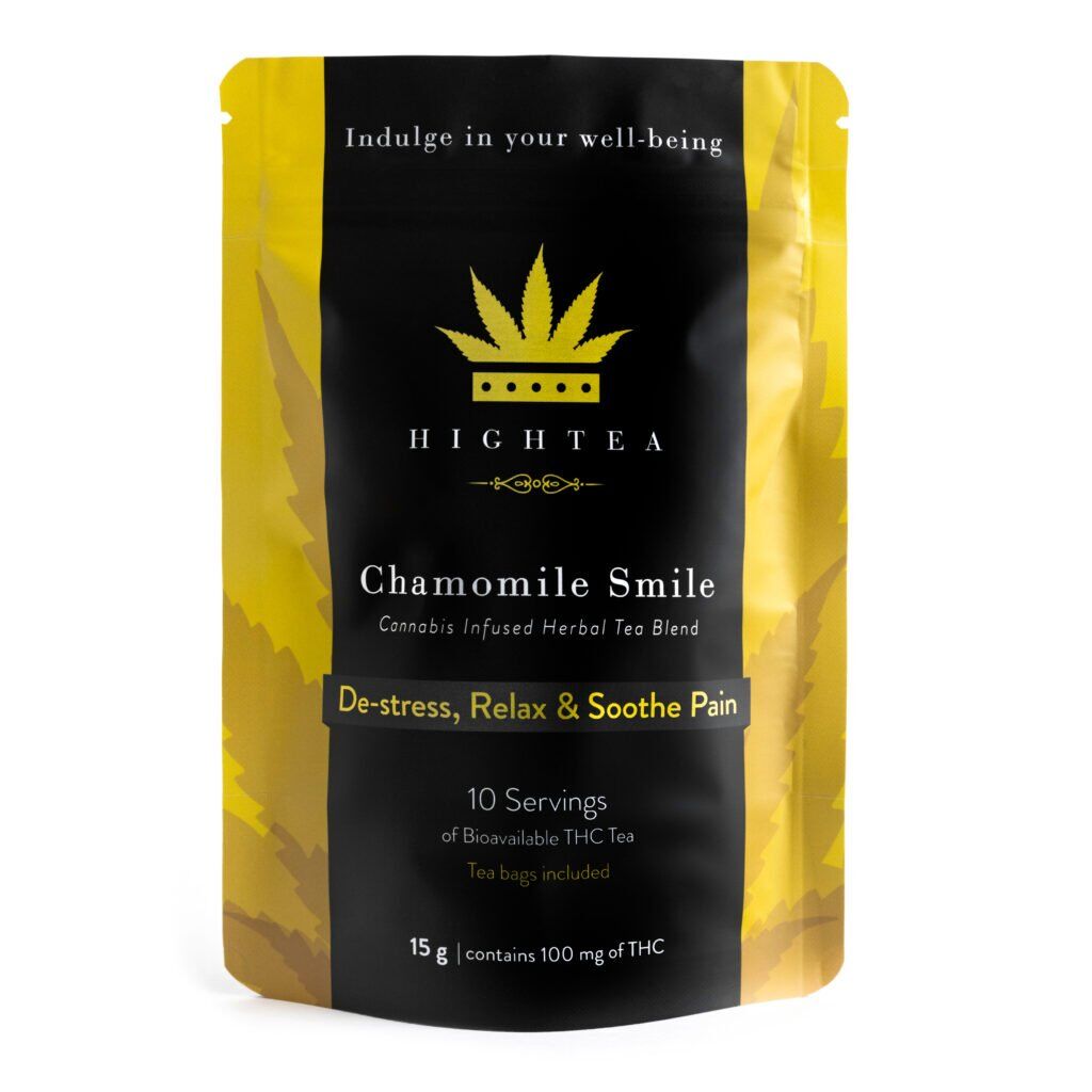 HIGH TEA Chamomile Smile Tea 100mg THC