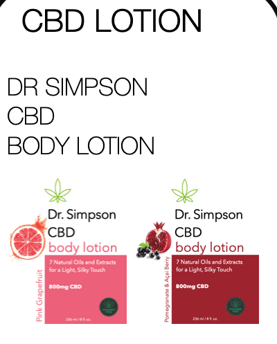 DR SIMPSONS CBD Body Lotion