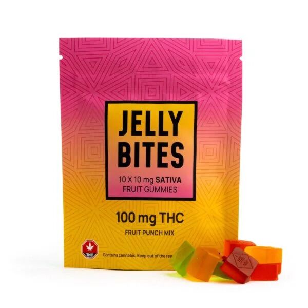 TWISTED EXTRACTS – Sativa Jelly Bites (100mg)