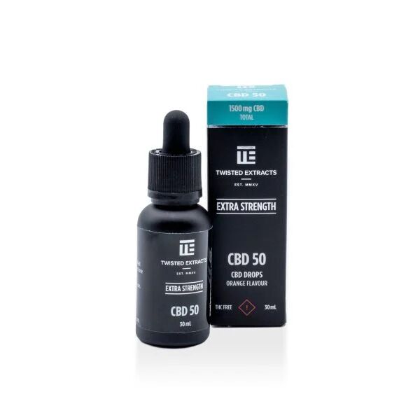 Buy Twisted Extracts Extra Strength CBD Oil Drops