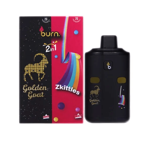 BURN – Dual Chamber Disposable Vape (4g) - Golden Goat