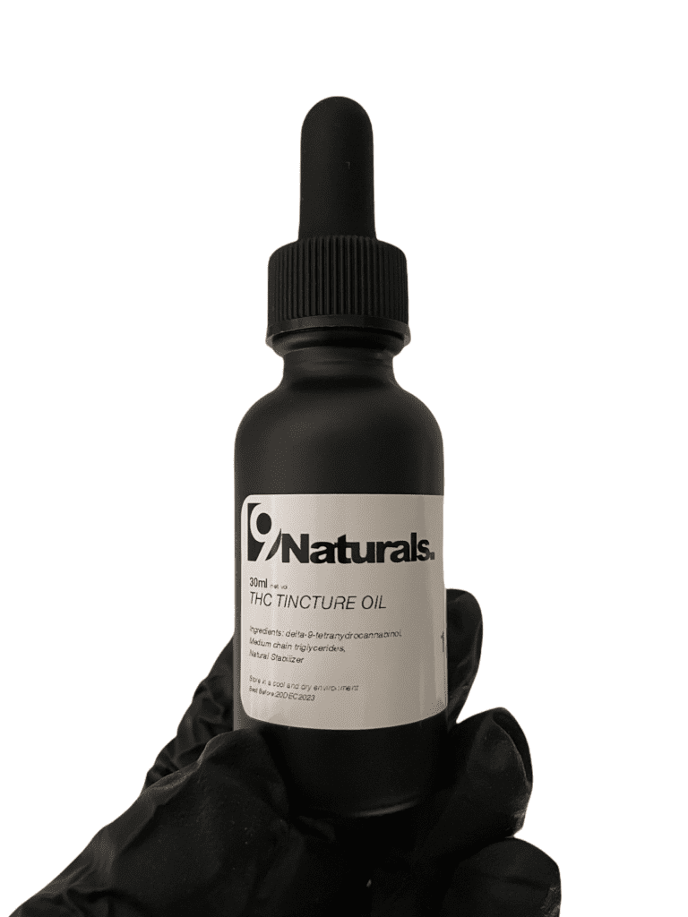 D9Naturals 1-1 Oil Tincture (1000mg 1-1 THC and CBD)