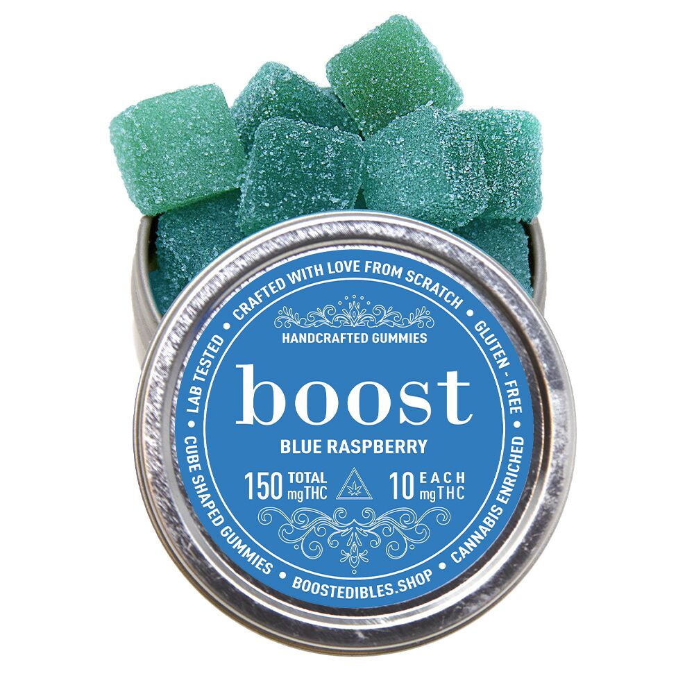 Buy Boost Edibles Blue Raspberry Online in Canada