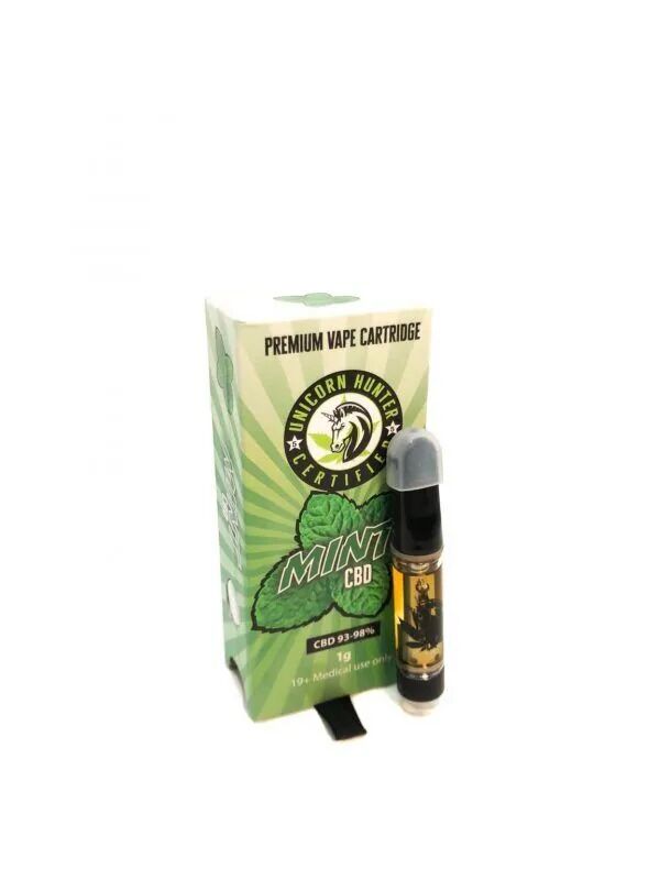 Buy Unicorn Hunter CBD Vape Cartridge 1g