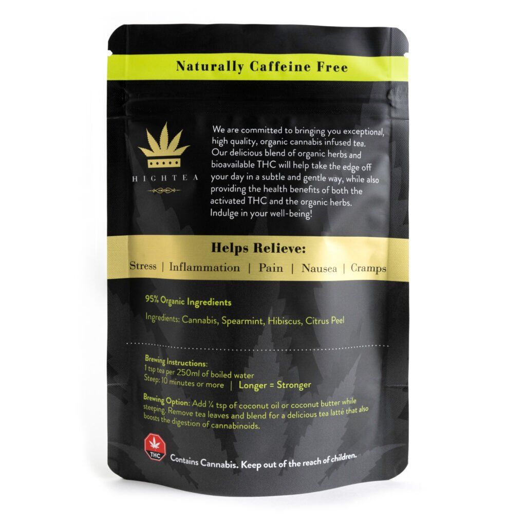 HIGH TEA Majestic Mint Tea 100mg THC