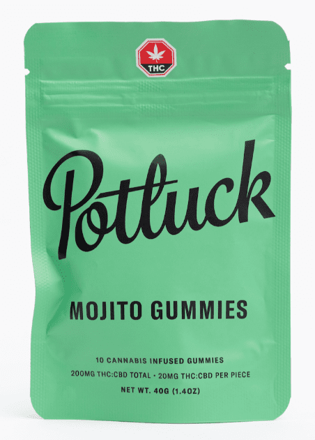 POTLUCK 1 1 Gummies Mojito Gummies
