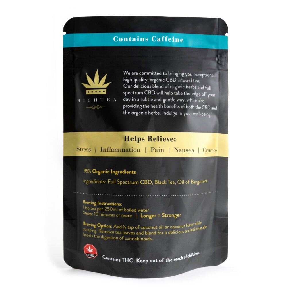 High Tea CBD Earl of Grey Tea (100mg)