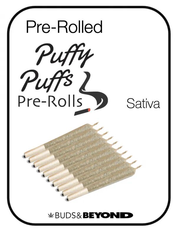 puffy pre rolled satvia