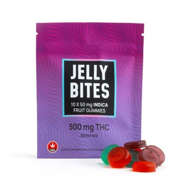 Twisted Extracts - Indica Extra Strength Jelly Bites (500mg)