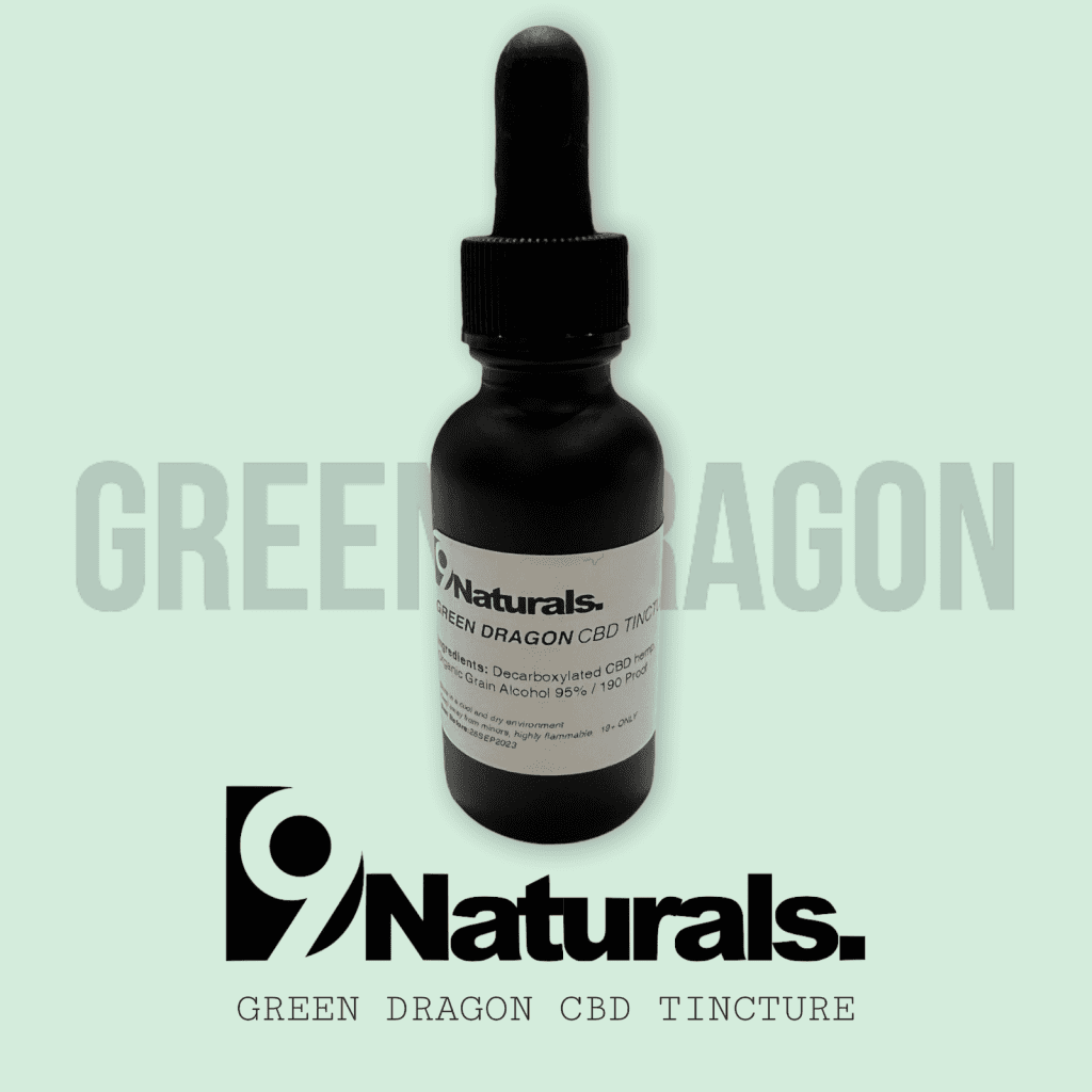 D9Naturals Green Dragon Tincture CBD 1000mg