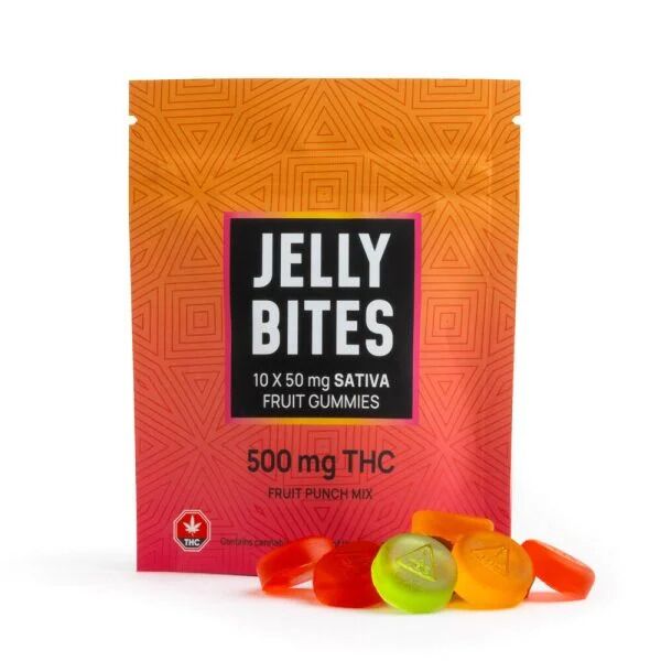 TWISTED EXTRACTS Sativa Extra Strength Jelly Bites (500mg)