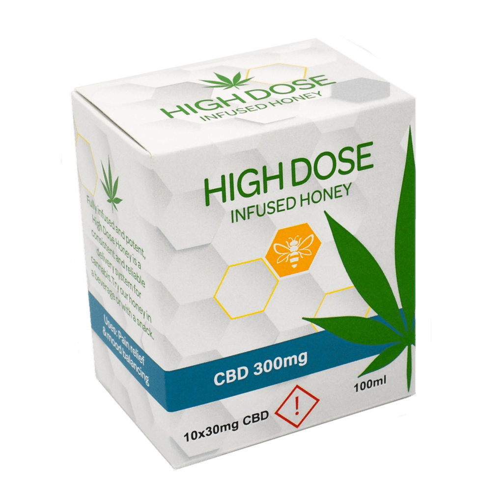 High Dose Infused Honey CBD 300mg