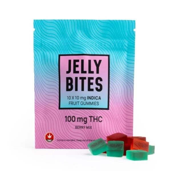 Twisted Extracts Indica Jelly Bites (100mg)