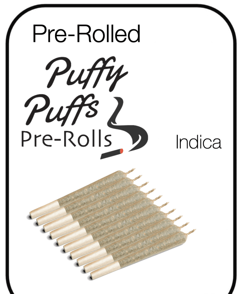 puffy puffs pre-roll indica