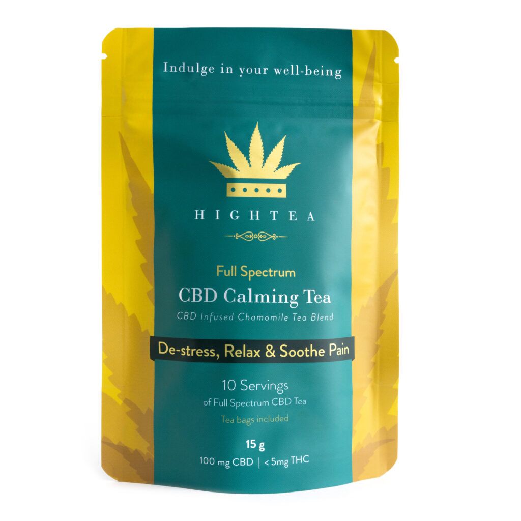 Buy High tea cbd calming tea 100mg