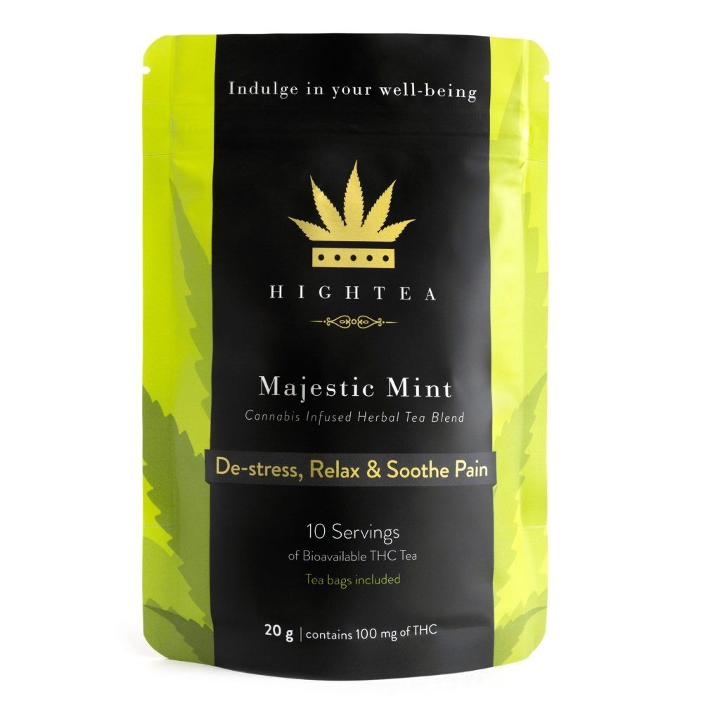 Buy HIGH TEA Majestic Mint Tea 100mg