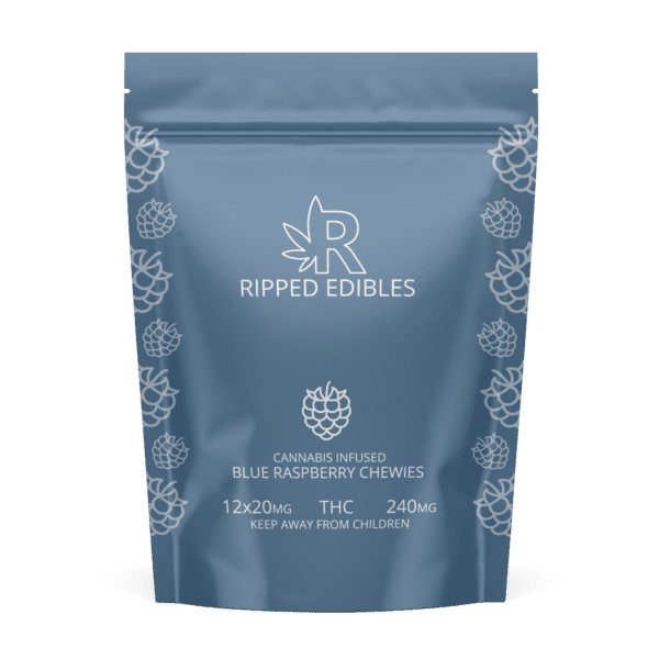 Ripped Edibles – Blue Raspberry Chewie's