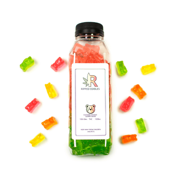 Ripped Edibles Bulk Gummy Bears