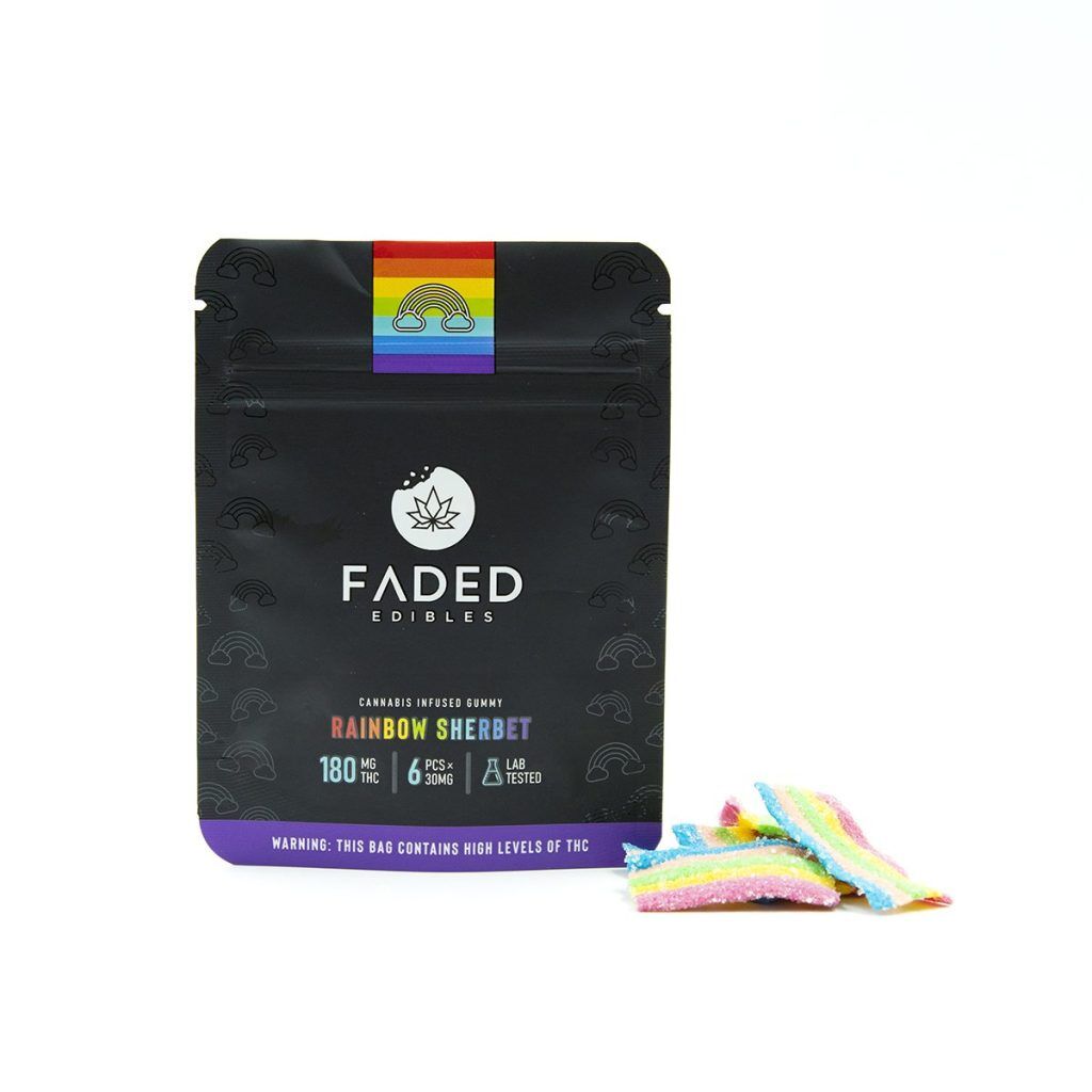 Faded Cannabis Co THC Infused Gummies