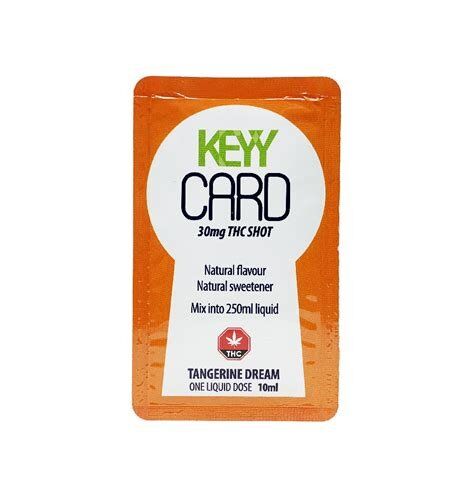 KEYY THC Card Shot